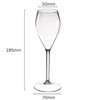 AIOS Unbreakable Tritan BPA Free Prosecco Flute/Champagne Flute 165ml (Set
