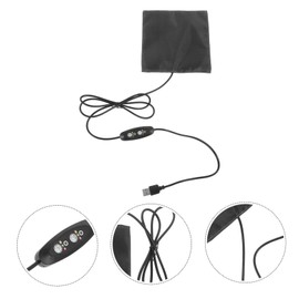 Reptile Heat Pad, Fiber Cloth USB Reptile Heating Pad, Waterproof Heat Mat Heater for Turtle, Hermit Crab, Lizard, Frog, Snake, Spider