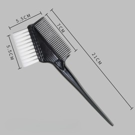 EZ PEACH Color Brush Hair Dye Brush Comb Hair Dye Professional Hair Dye Brush for Hair Dye Hair Dye Hair Color Comb Plastic DIY Home Professional (Black)
