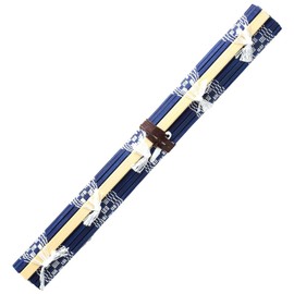 Akashiya AD-05-5P Brush Scrolls, Color, Blue, Set of 5