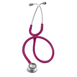 3M Littmann Classic II Pediatric Stethoscope, 2122, Stainless Steel Chestpiece, 28" Raspberry Tube