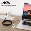 EGTPPJP 140W USB-C To Magnetic 3 Cable,6.6FT/2M Magnetic Charging Cable