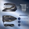 BEAUTURAL Mini Travel Iron for Clothes with Dual Voltage, 1000