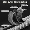 only fire 12 Feet Propane Regulator Hose with Gauge,Fits for