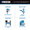 Reese Towpower 7068820 Tri-Ball Trailer Hitch Ball Mount, (1-7/8 Inch,