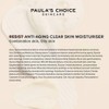 Paula's Choice RESIST Anti Ageing Clear Skin Moisturising Cream -