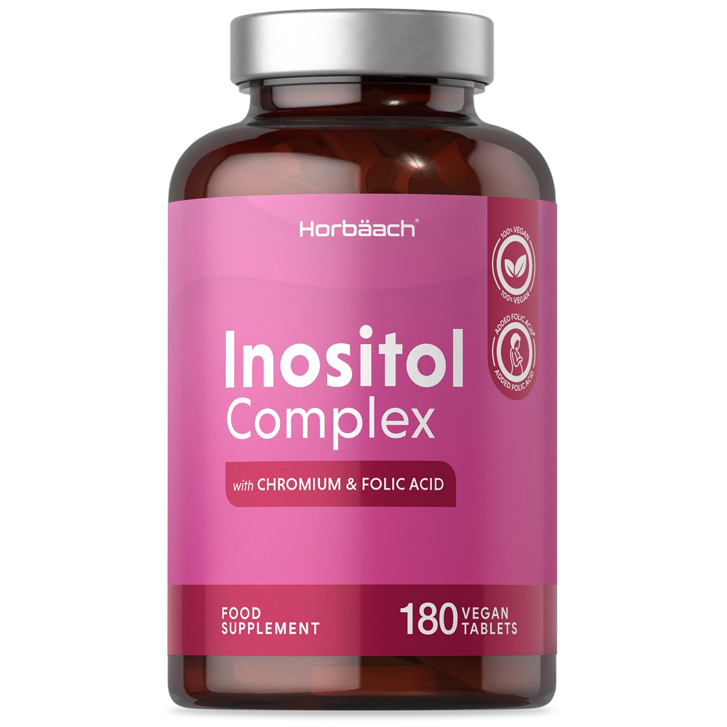 Inositol Tablets | Inositol Powder Complex | 180 Count | 500mg with ...