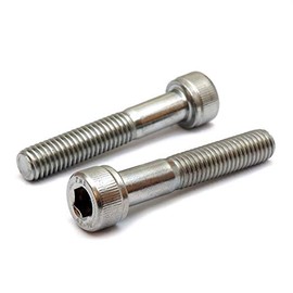 MonsterBolts - M8 x 70mm Socket Head Screws, DIN 912, Stainless Steel, Partial Thread, 10 Pack