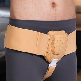 Hernia Belt for Men Inguinal - Inguinal Hernia Support Adjustable Hernia Belt | Groin Brace with Compression Pad Comfortable Hernia Truss for Scrotal