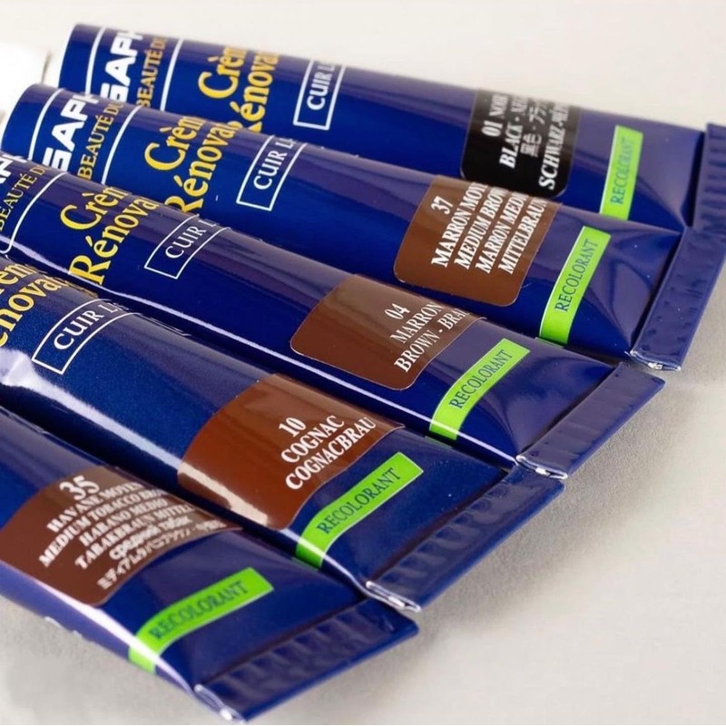 Saphir BLEU Beaute du Cuir Renovating Cream 25ml - Biscuit