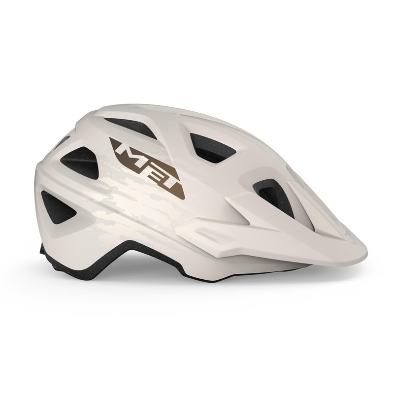 MET Sport Helmet Echo Helmet, White (White), S/M