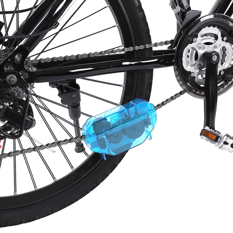 Bicycle Chain Cleaner Maintenance Washer Repair Cleaning Machine Tool for