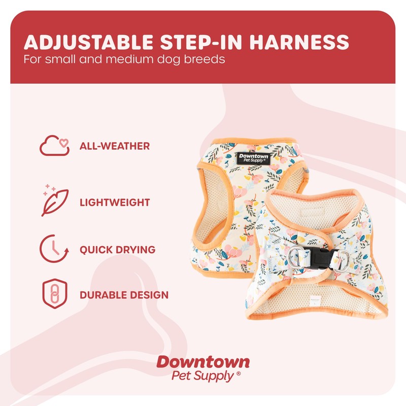 Downtown Pet Supply Step-in Dog Harness – No Pull, Adjustable