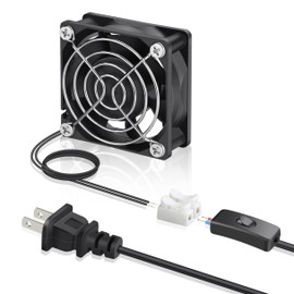 GDSTIME EC Brushless Cooling Fan 6025B 60mm x 25mm AC 110V 115V 120V 220V 240V Axial Fan Ball Bearing DIY