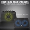 COOLMUSIC Mini Electric Guitar Amp, Rechargeable 10W Guitar Speaker with