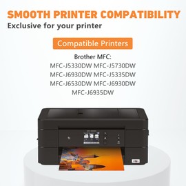 hehua LC3219XL LC3219 Druckerpatronen LC3217 LC 3219 XL 3219XL Kompatible für Brother LC3219XL für Brother MFC-J5330DW Patronen MFC-J5730DW MFC-J6930DW MFC-J5335DW MFC-J5930DW MFC-J6530DW MFC-J6935DW
