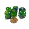 Set of 6 Beetle 16mm D6 Koplow Animal Dice -
