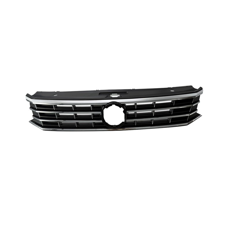 RDDY START Front Upper Grille Black w/Chrome Compatible with 2016