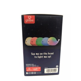 GLOBE Electric WALLY Whale LED Rechargeable Silicone Night Light Lamp