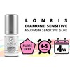 Low-Fume Eyelash Extensions Glue, No Irritation, LONRIS Diamond Sensitive, 5ml
