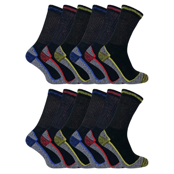 Mens Summer Anti Sweat Breathable Heavy Duty Cotton Bamboo Work