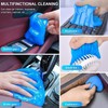 【2023 Upgraded】Cleaning Gel for Car, Car Cleaning Kit Universal Detailing Automotive Dust Car Crevice Cleaner Auto Air Vent Interior Detail Removal Putty Cleaning Keyboard Cleaner for Car Vents, PC