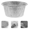 Luxshiny 100pcs Cupcake Baking Cups Aluminium Foil Muffin Cups Pudding