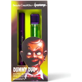 Beauty Creations - Goosebumps Dummy Duo Aceite Labial y Bálsamo pH - Color Rosa Personalizable con Fórmulas Hidratantes y Aroma a Fresa