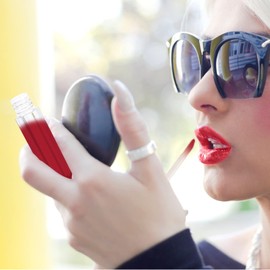 FOMIYES 36 pcs Pencil Shaped Empty Lip Gloss Tubes Containers Gloss Tubes Containers Clear Mini Refillable Lip Oil Bottles (As Shown)