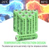 Ni-Mh AA 300mAh 1.2V Solar Light Rechargable Batteries 10 Pack,1.2