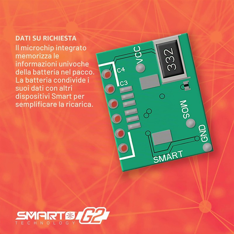 Spektrum 2200 mAh 3S 11,1 V Smart G2 LiPo 30C;
