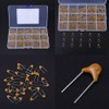 PENGLIN 480pcs Electrolytic Capacitors Kit Multilayer Ceramic Capacitors Monolithic Capacitor