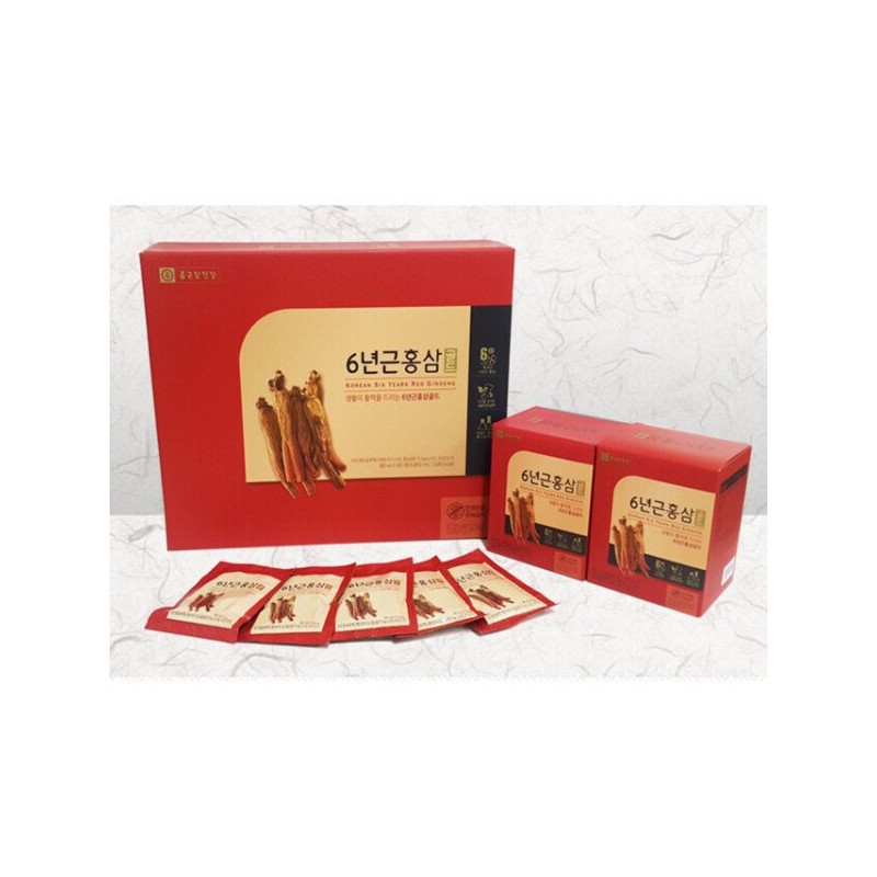 추천/종근당건강 6년근 홍삼 농축액 홍삼골드 파우치 80포 홍삼농축액 Recommended/Youngkundang Health