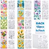 Louise Maelys 5x7 Inch Pre Drawn Canvas to Paint,12 Packs