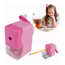 Misorel Sacapuntas Manual De Manivela Afilador Acero Helicoidal