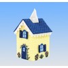 Mary Maxim Cottage Tissue Box Cover Plastic Canvas Kit