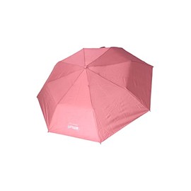 Sterntaler Children's Unisex Umbrella Children's Pocket Umbrella Plain Children's Umbrella School Bag Umbrella with Reflective Logo - Pink, pink, Compact