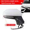 Marretoo for Toyota Camry Side Mirror Assembly Passenger 2024 2018