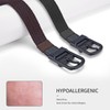 MACBORO Tsa Approved Hypoallergenic Nickel Free Non Metal Belt for