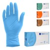 ABENA Nitrile Disposable Gloves Pack of 100 (Size L) Blue