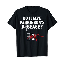 Parkinsons Disease Awareness Yes No Warrior Survivor T-Shirt