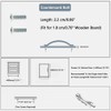 1 Pack Square Bar Handles Kitchen Handle Bathroom Cabinet Pulls
