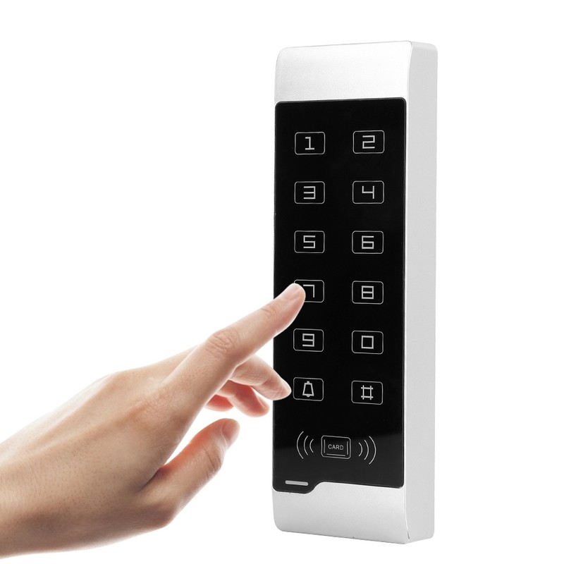 116 Touch Screen Password Keypad Access Control Reader Card Waterproof