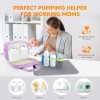 Hielera Para Leche Materna Bolsas Termicas Para Sacaleches Violeta