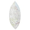 Renton WA Map (2017) Throw Pillow