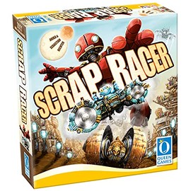Queen Games Scrap Racer Strategy Dice Game for Families, Adults, Kids Ages 8+, 2-6 Players