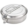 Ibili Lunch Box Stainless Steel Outdoor Camping Cookware with 20