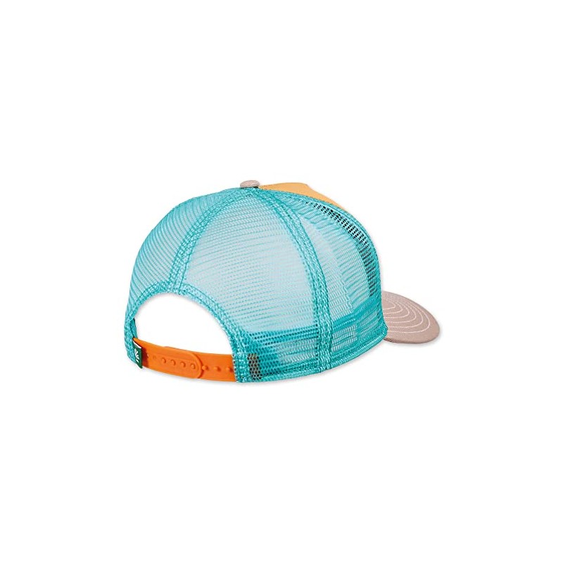 Coastal Surfy Car Khaki/Orange HFT Trucker Cap, HFT-SurfyCar-Khaki-#30325