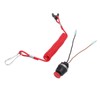 Boat Safety Kill Stop Switch Stop Cord with Wrist Strap,