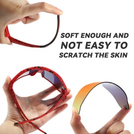 MARIDA MARIDA Youth Sports Sunglasses for Boys Girls, UV400 Protection Football Shades Outdoors Indoors